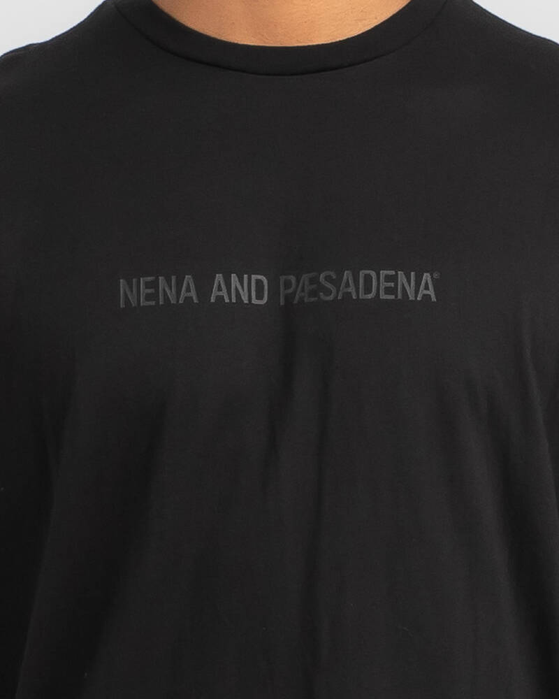 Nena & Pasadena Friction Dual Curved T-Shirt for Mens