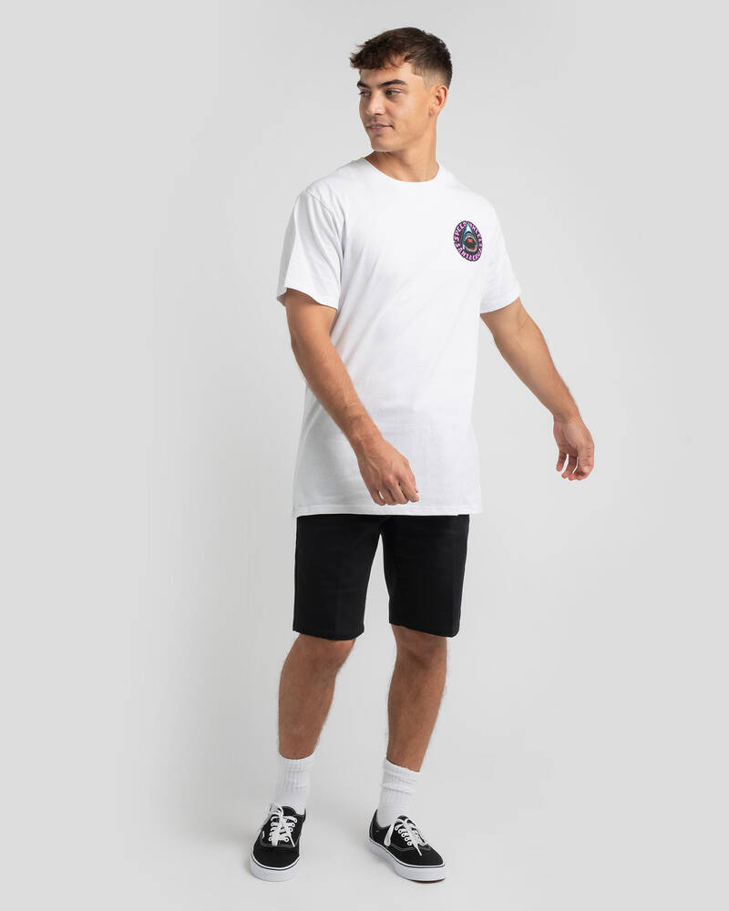 Santa Cruz Speed Wheels Shark T-Shirt for Mens