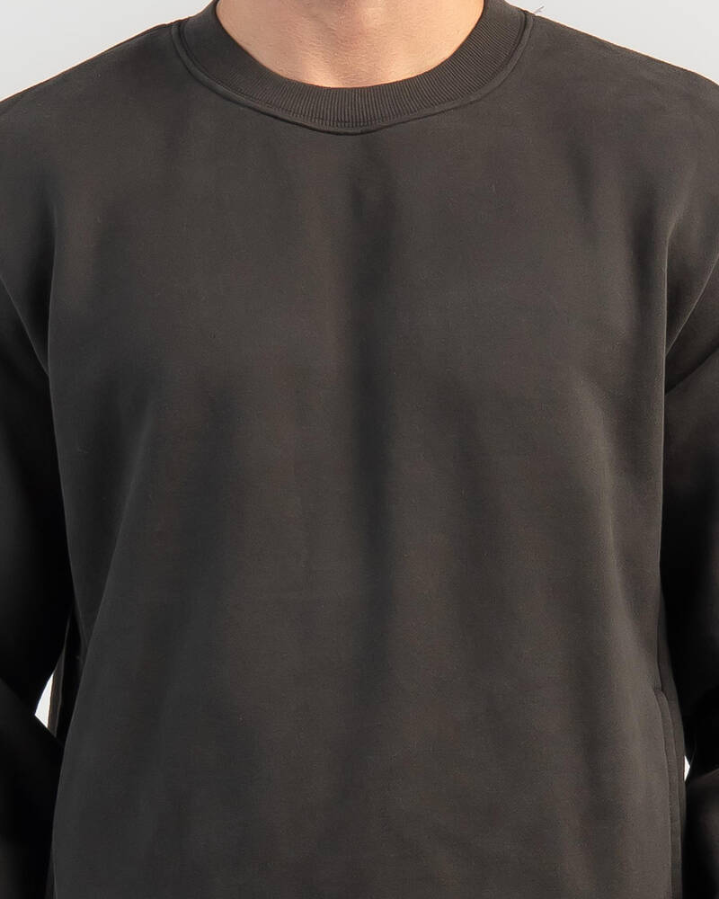 Rhythm Classic Fleece Crew Neck Sweatshirt for Mens