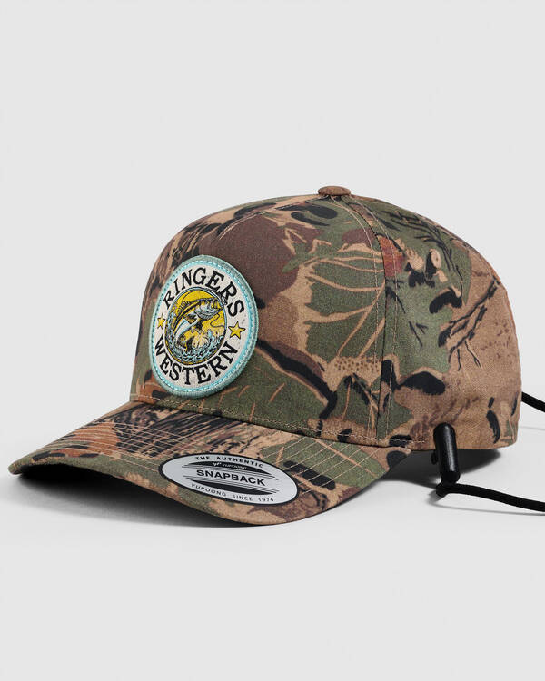 Ringers Western Fishing Tech Baseball Cap for Mens