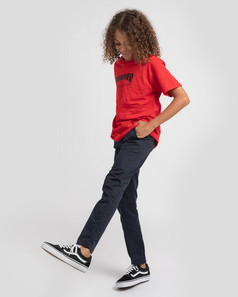 Dickies Boys' Skinny Straight Pants for Mens