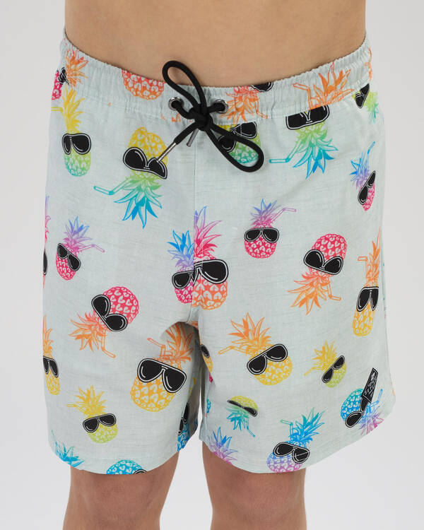 Skylark Boys' Scene Elastic Waist Shorts for Mens