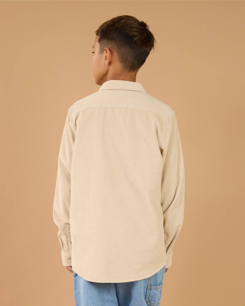 Billabong Boys' Bong Days Cord Long Sleeve Shirt for Mens