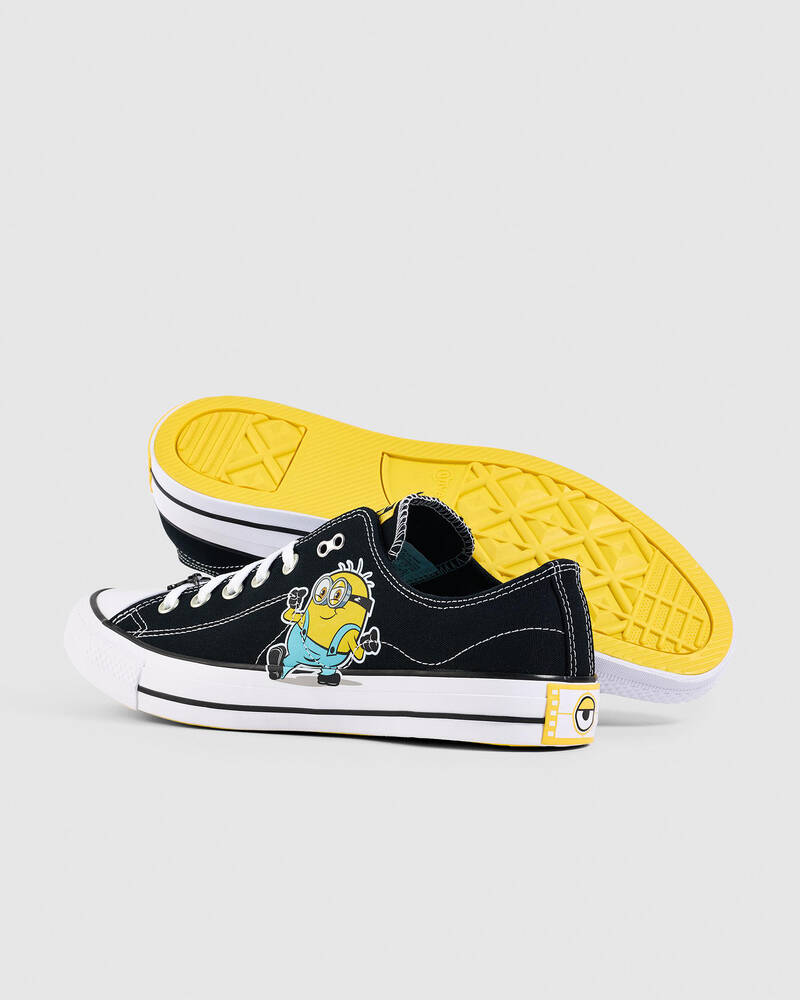 Converse Chuck Taylor All Star Minions Lo-Cut Shoes for Mens