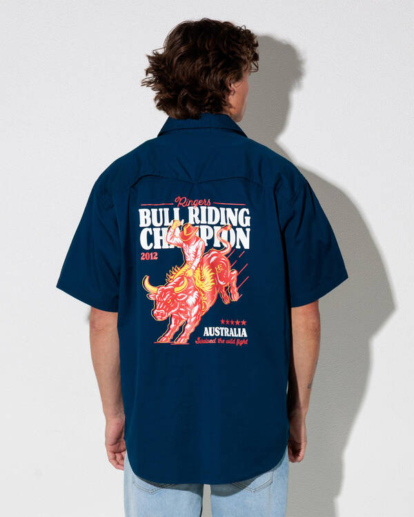 Ringers Western The Champion Short Sleeve Work Shirt for Mens