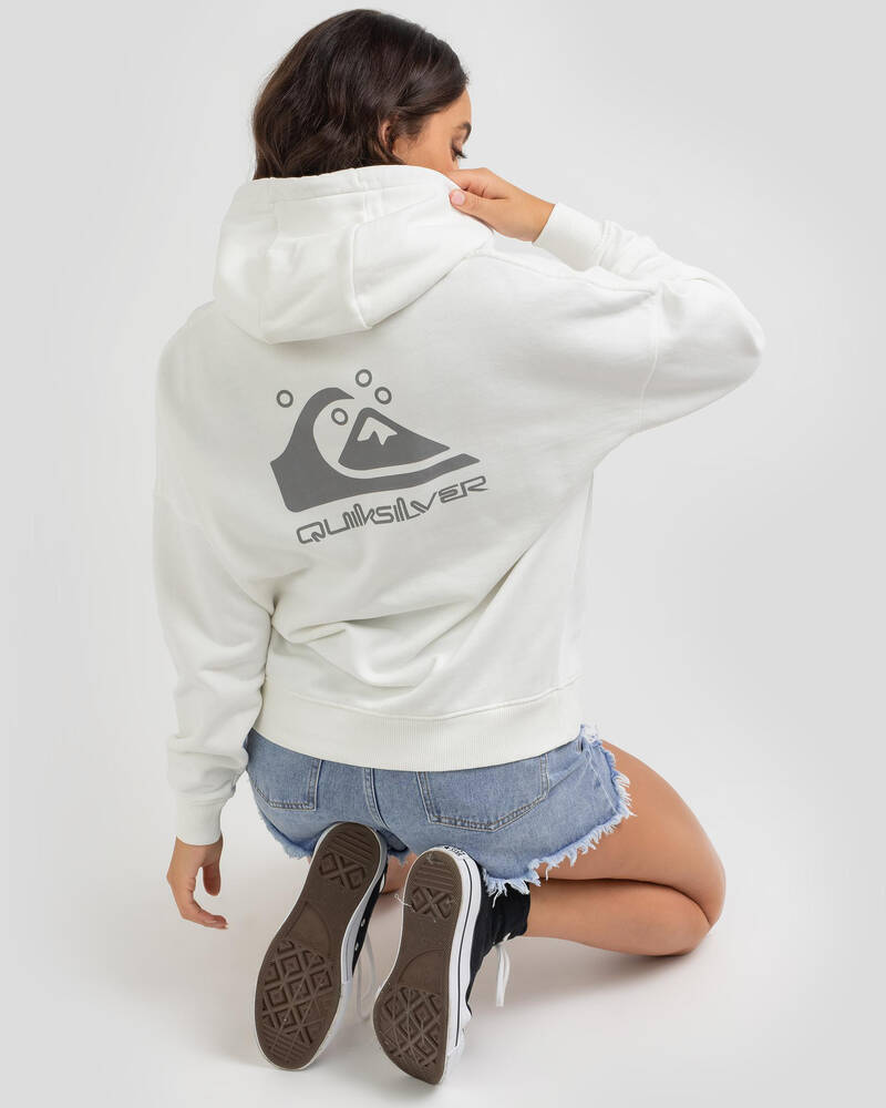 Quiksilver Logo Hoodie for Womens