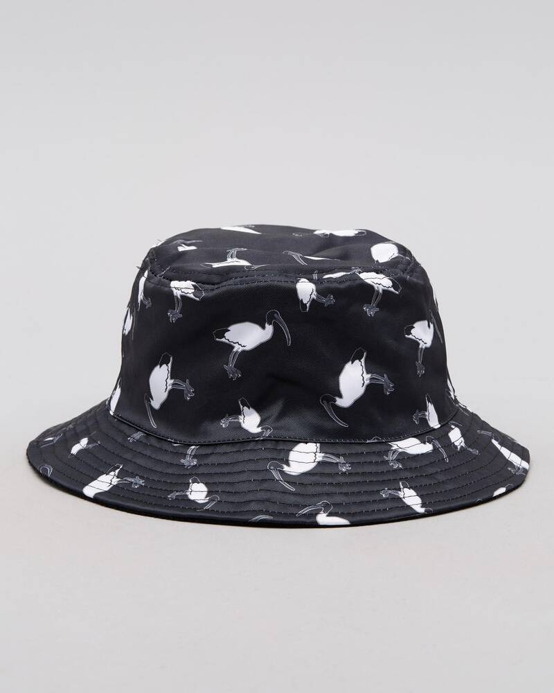 Sanction Bin Chicken Reversible Bucket Hat for Mens