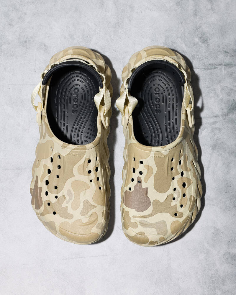 Crocs Echo Duck Camo Clogs for Unisex