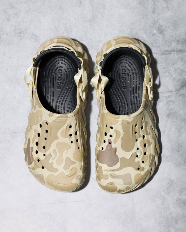 Crocs Echo Duck Camo Clogs for Unisex