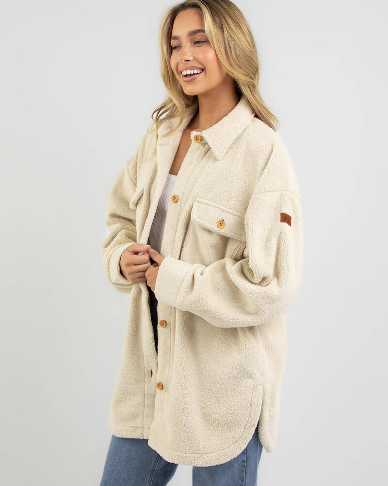 Roxy Over And Out Teddy Jacket for Womens