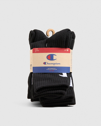 Champion Boys' Crew Socks 7 Pack for Unisex image number null