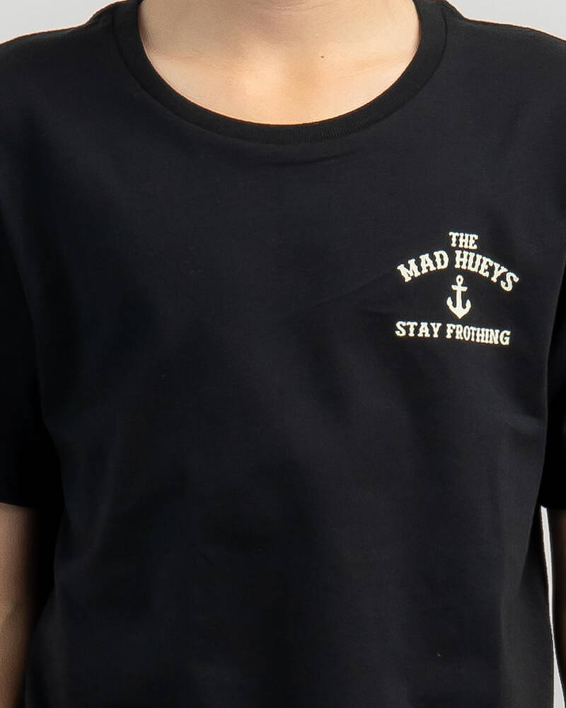 The Mad Hueys Boys' Stay Frothing T-Shirt for Mens