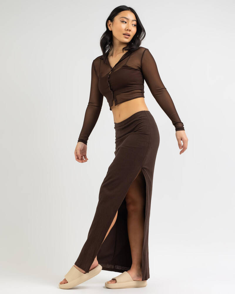 Mooloola Quinn Maxi Skirt for Womens