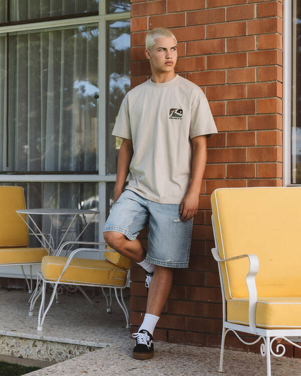 Skylark Baseline Denim Shorts for Mens