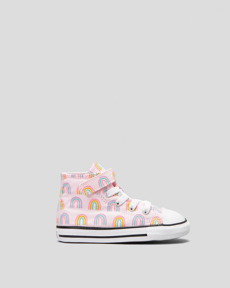 Converse Toddlers' Chuck Taylor All Star Easy-On Rainbow Shoes for Womens