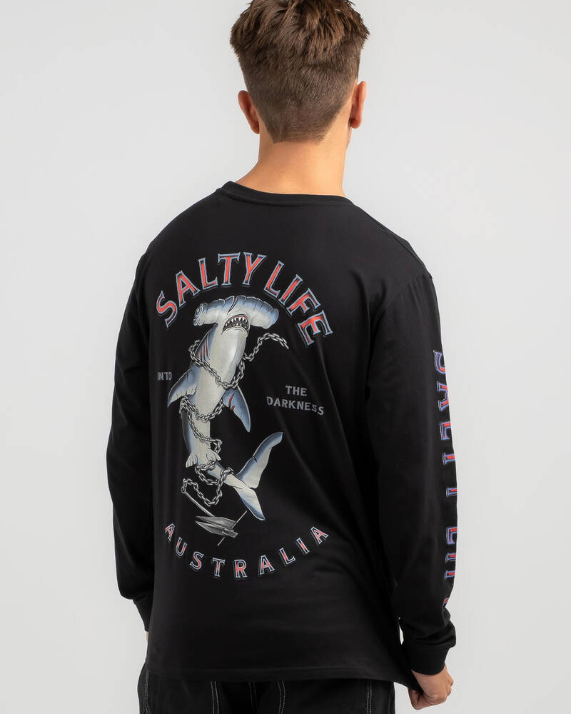 Salty Life Hammer Long Sleeve T-Shirt for Mens