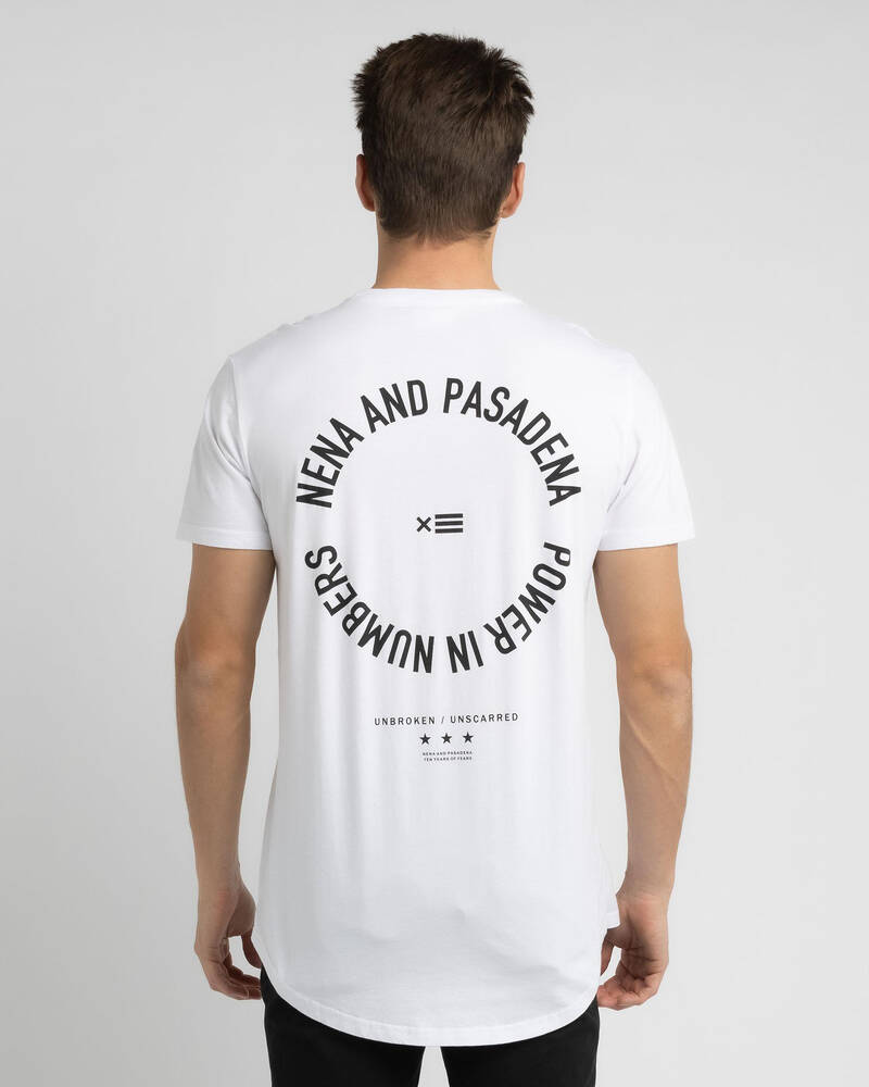 Nena & Pasadena Radius Cape Back T-Shirt for Mens