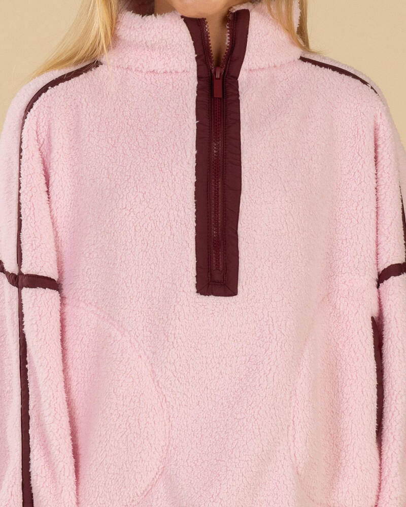 Mooloola Girls Summit Quarter Zip Polar Fleece for Womens