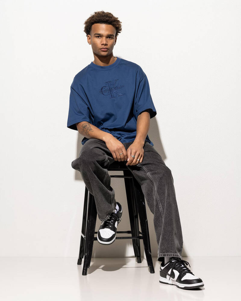 Calvin Klein Hero Monologo Embroidered T-Shirt for Mens