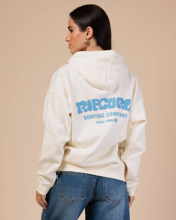 Rip Curl Surf Puff Heritage Hoodie for Womens