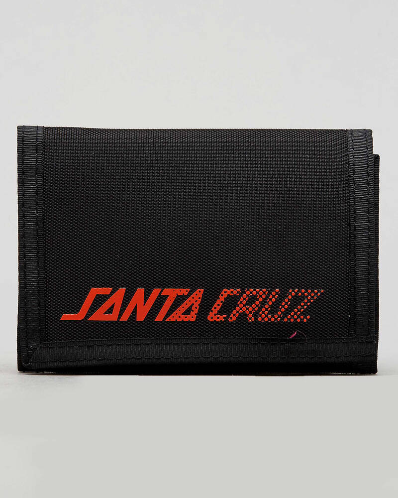 Santa Cruz Hlftone Ringed Dot Velcro Wallet for Mens