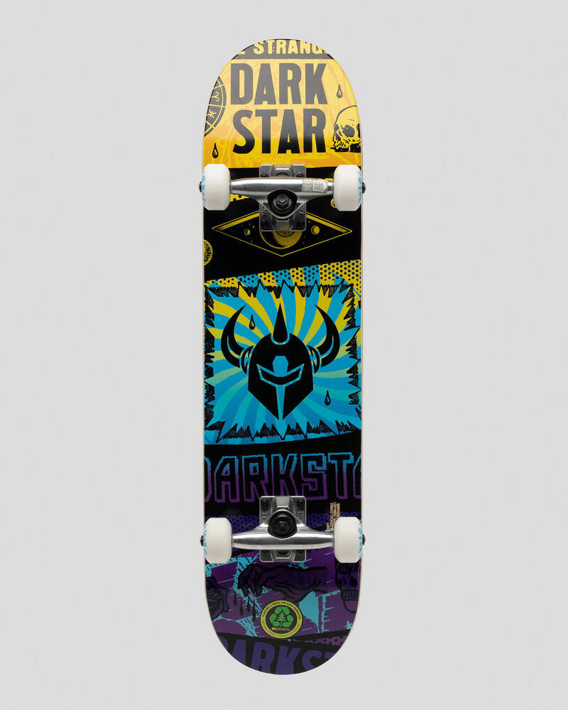 Darkstar Collapse Youth 7.25" Complete Skateboard for Unisex