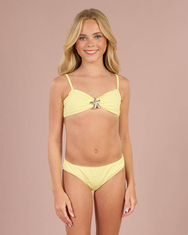 Topanga Girls' Star Bandeau Bikini Set for Womens