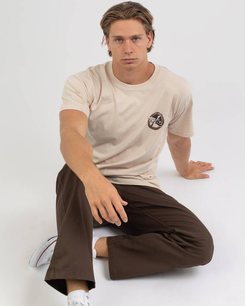 Rusty Yin & Yang Short Sleeve T-Shirt for Mens