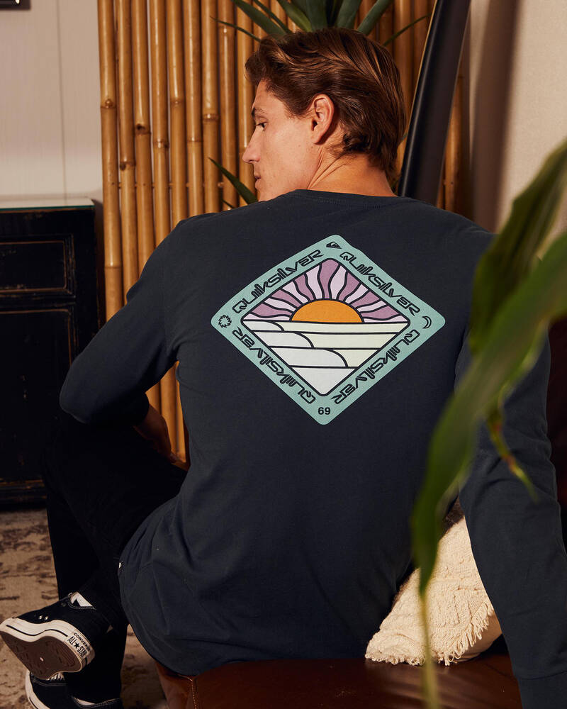 Quiksilver Scenic Journey Long Sleeve T-Shirt for Mens