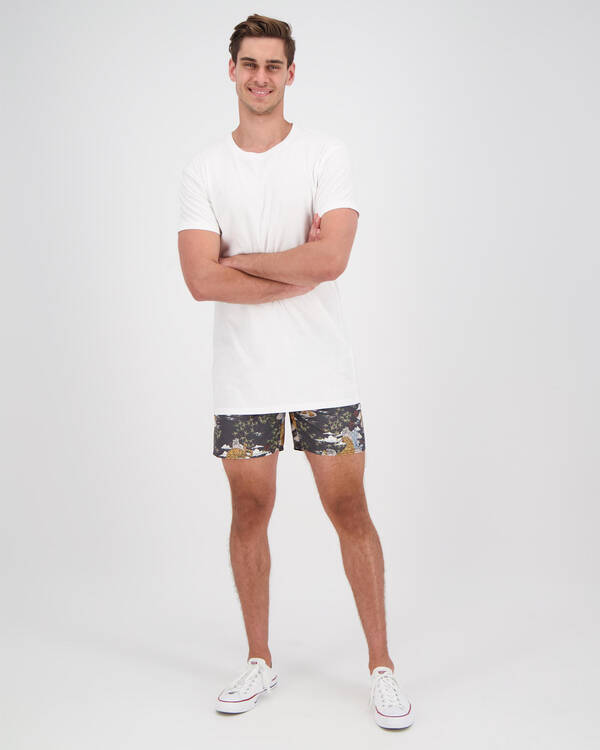 Lucid Crouching Tiger Mully Shorts for Mens