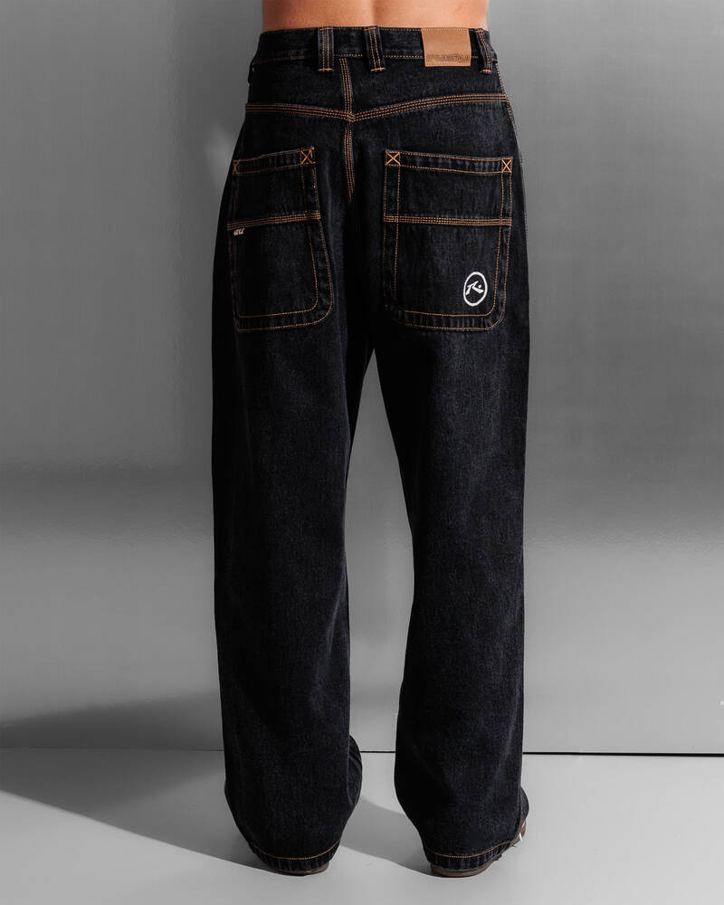 Rusty Flip Daddy Tapeless Jeans for Mens