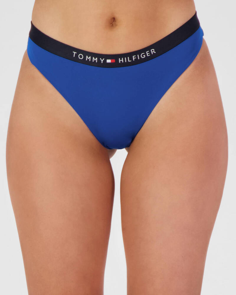 Tommy Hilfiger Core Solid Logo Bikin Bottom for Womens