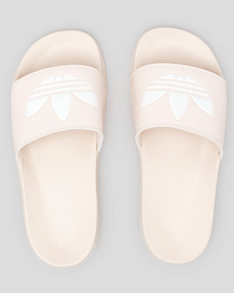 Adidas Adilette Lite Slide Sandals In Pinktint/white/pink - Fast ...