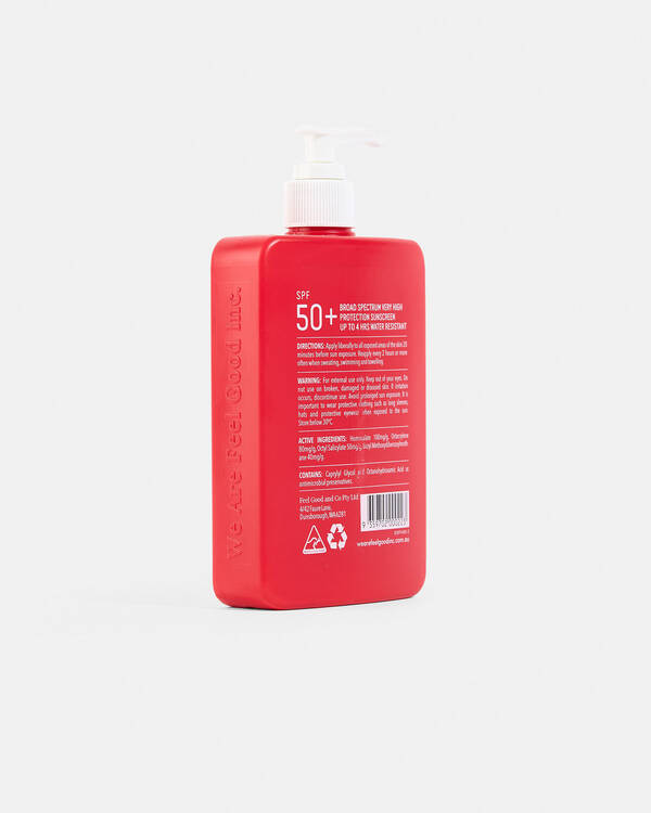 We Are Feel Good Inc. Signature Sunscreen Lotion SPF50+ 400ml for Unisex