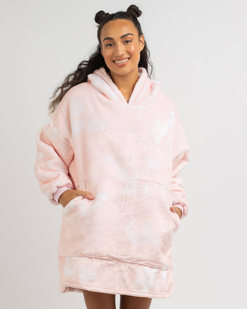 Mooloola Peachy Hooded Blanket for Womens