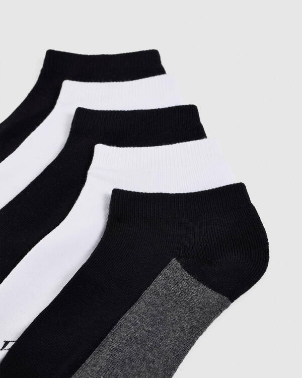 Lucid Fuzzled Ankle Socks 5 Pack for Mens