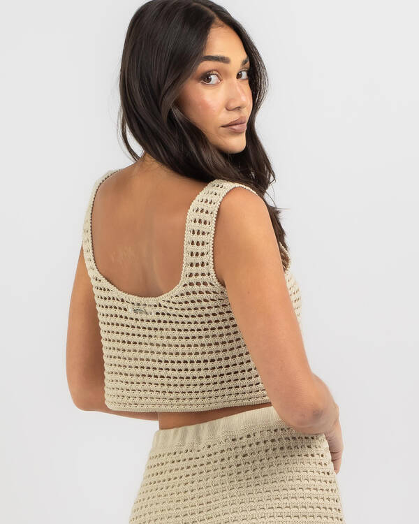 Mooloola Aruba Crochet Crop Top for Womens