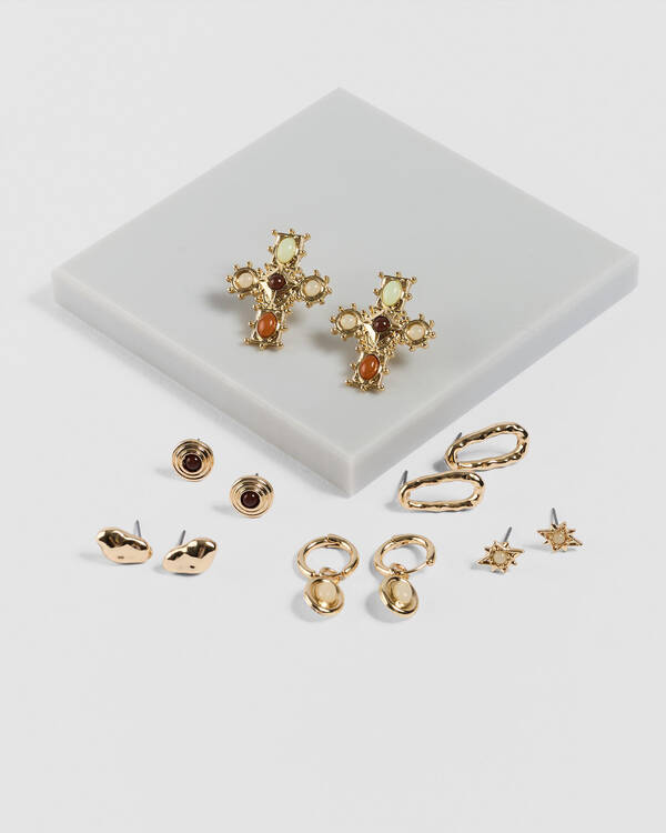 Karyn In LA Solomon Earring Pack for Womens