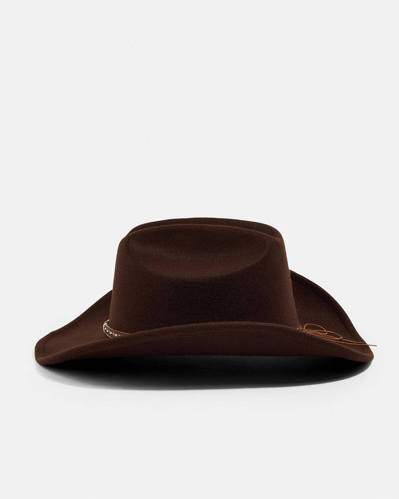 Mooloola Holland Cowgirl Felt Hat for Womens