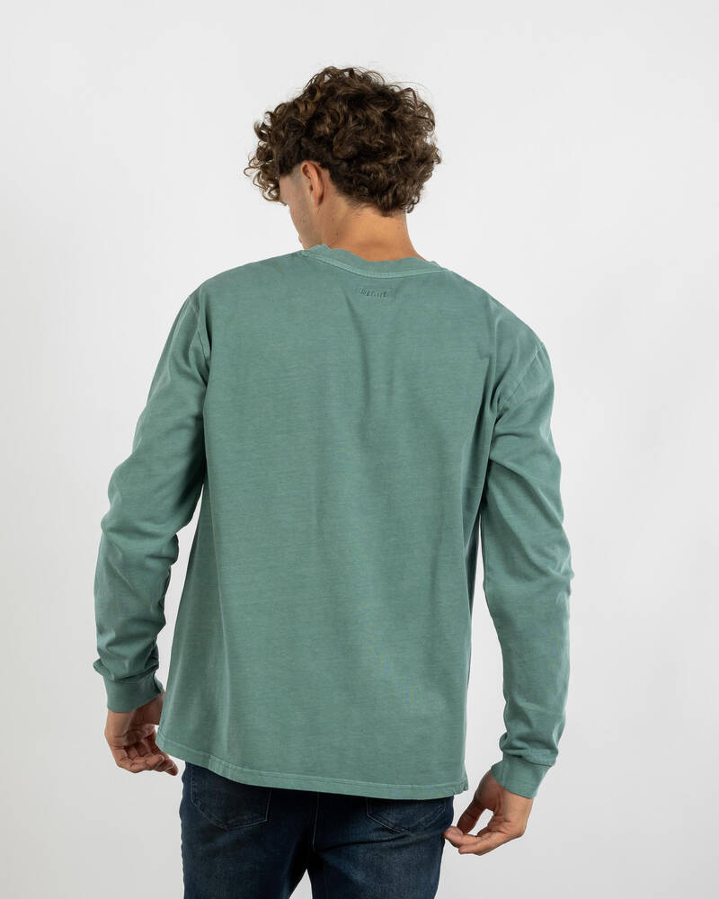 Lucid Border Long Sleeve T-Shirt for Mens