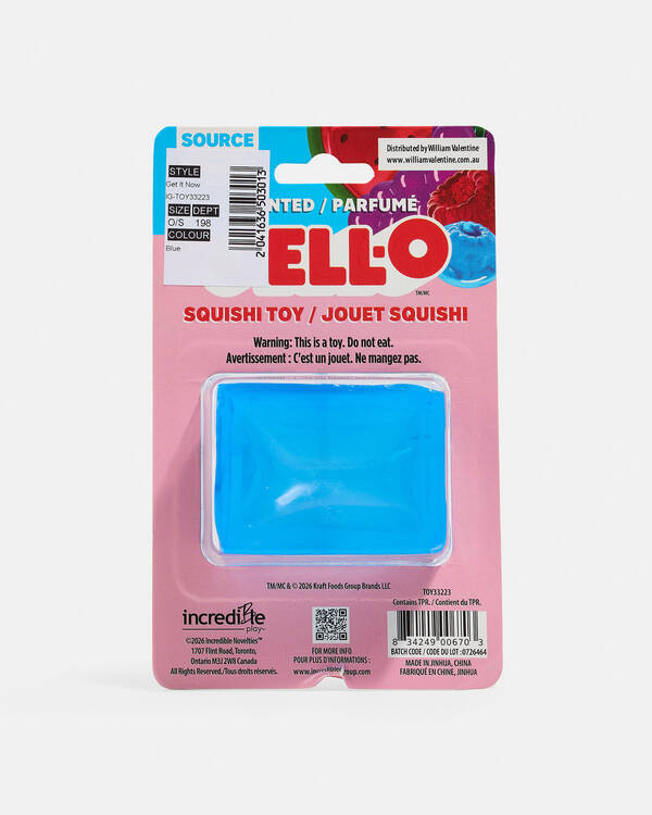 Get It Now Scented Jell-O Squishy Fidget Toy for Unisex