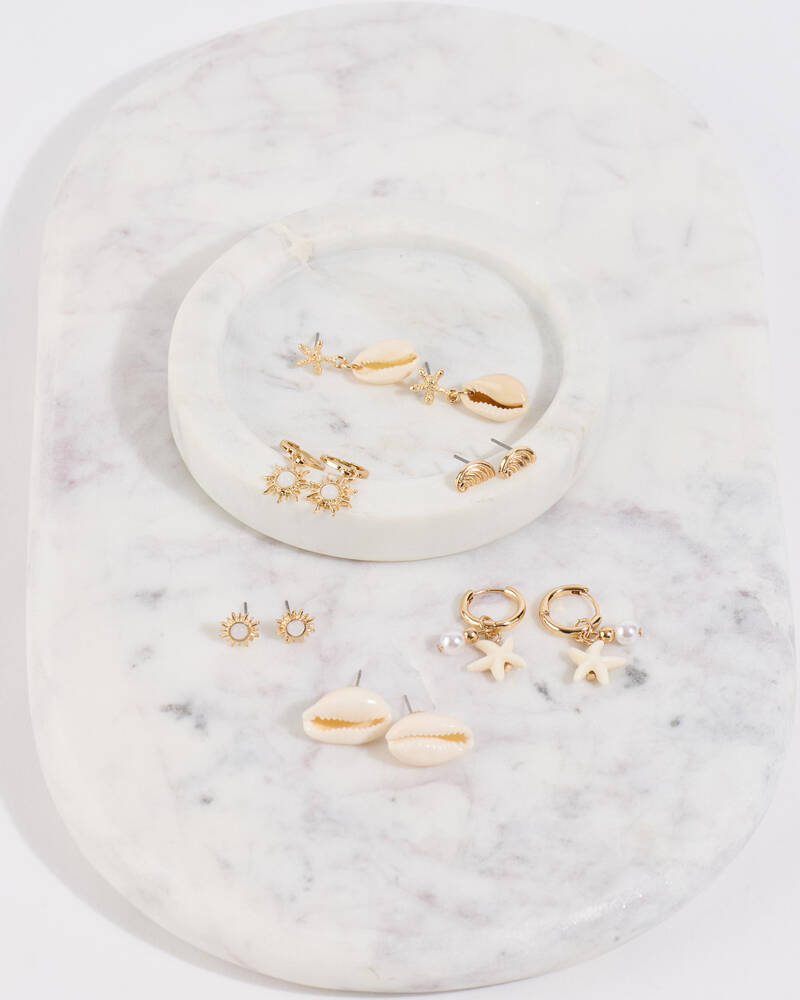 Karyn In LA Sunbeam Earring Pack for Womens