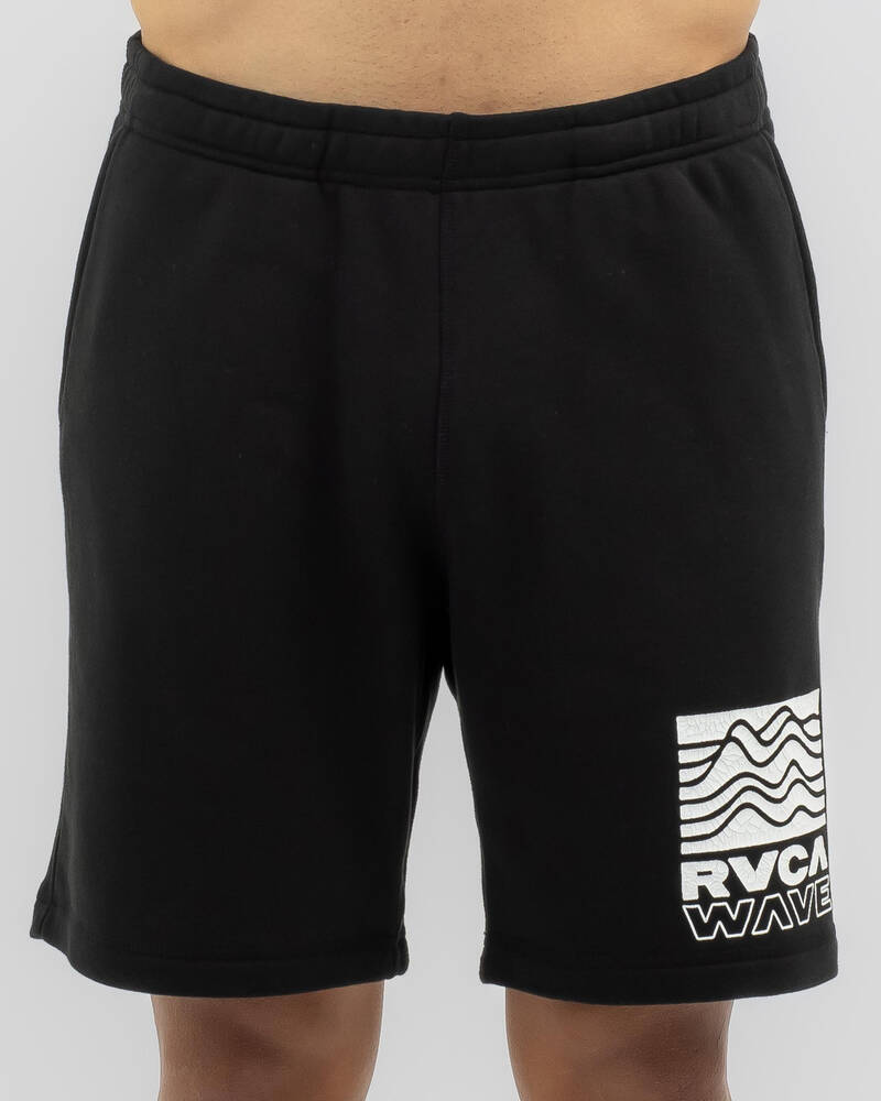 RVCA Waves Sweat Shorts for Mens