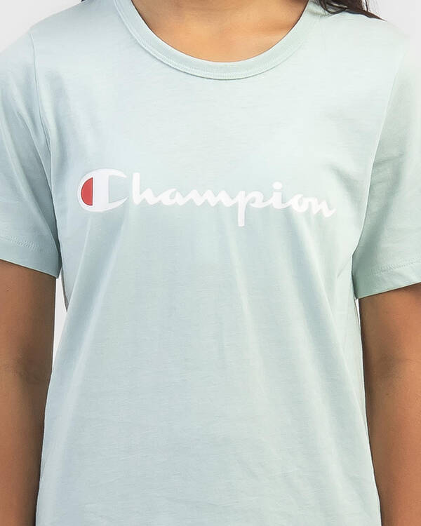 Champion Girls' Logo T-Shirt for Womens