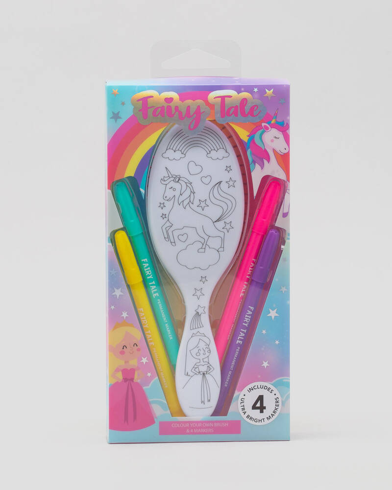 Get It Now Fairytale DIY Colour Hair Brush Set for Womens