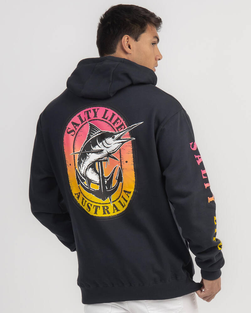 Salty Life Cheers Hoodie for Mens