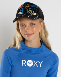 Roxy Girls' Honey Coconut Trucker Cap for Womens image number null