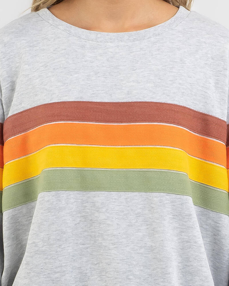 Rip Curl Trippin Crewneck Sweatshirt for Womens