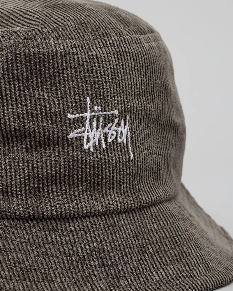 Stussy Graffiti Cord Bucket Hat for Mens
