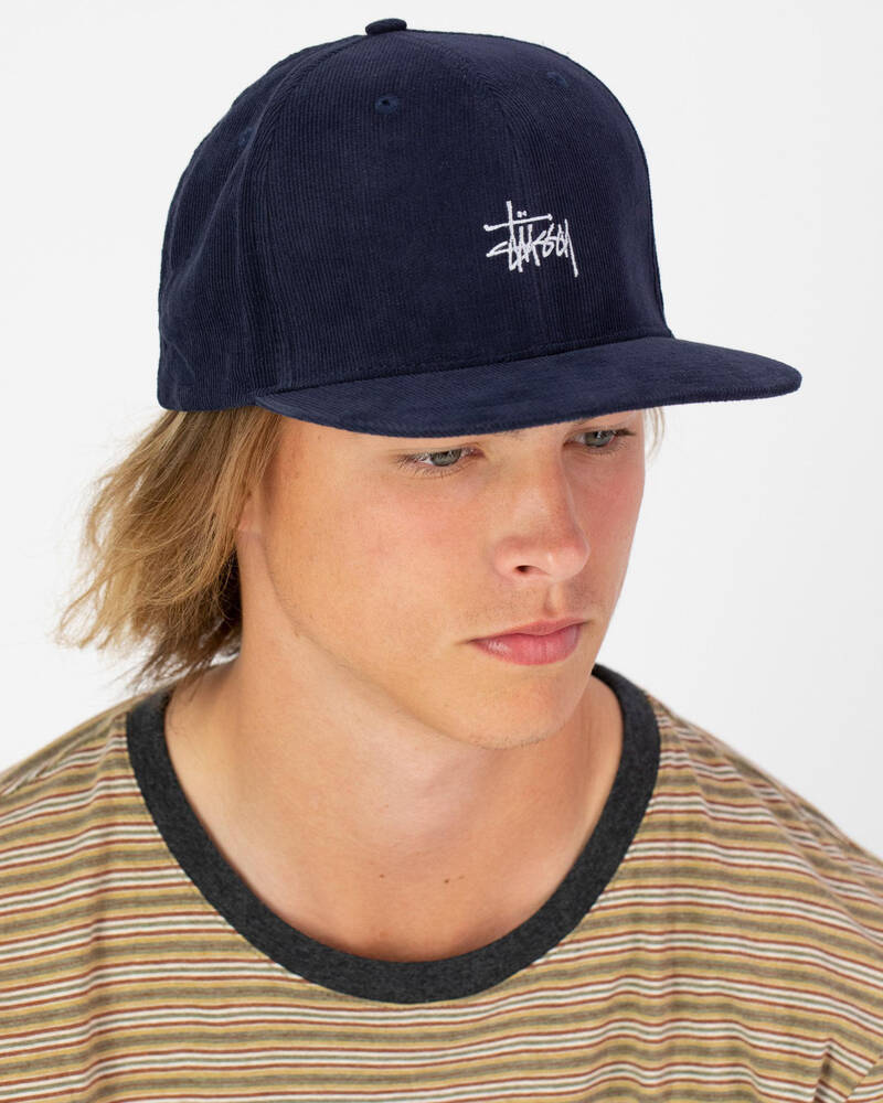 Stussy Graffiti Cord Snapback Cap for Mens